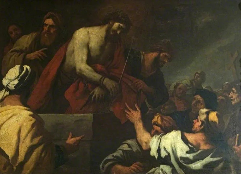Kristus førte til Golgata - Luca Giordano