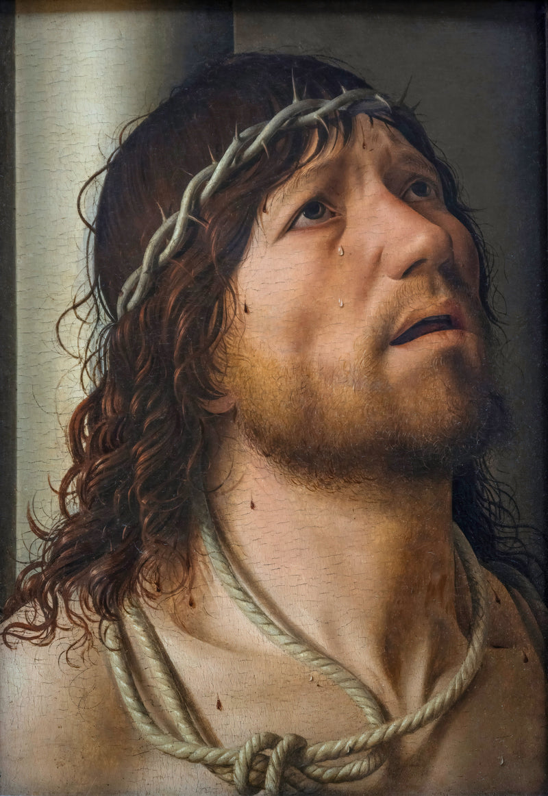 Kristus ved søylen - Antonello fra Messina