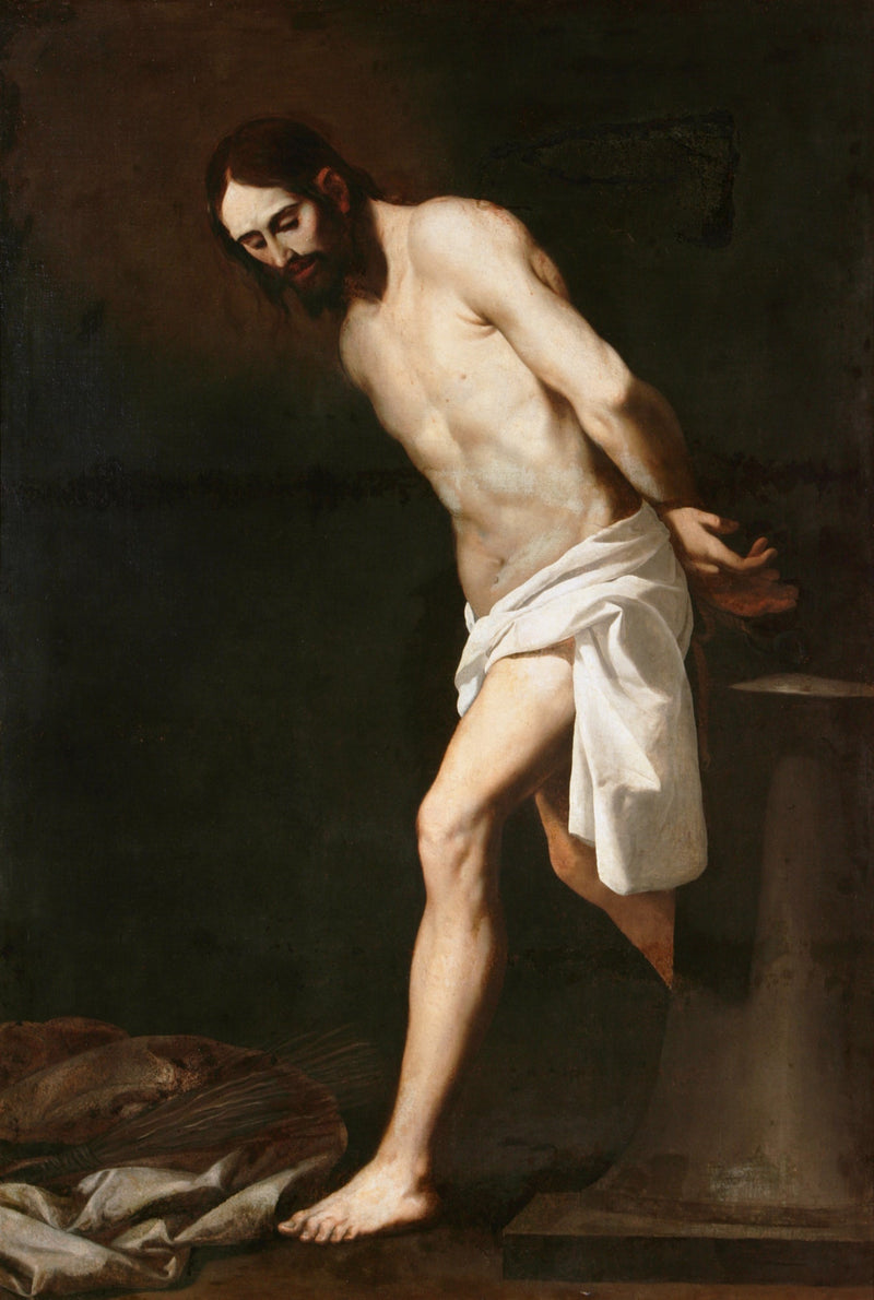 Kristus ved søylen - Francisco de Zurbarán