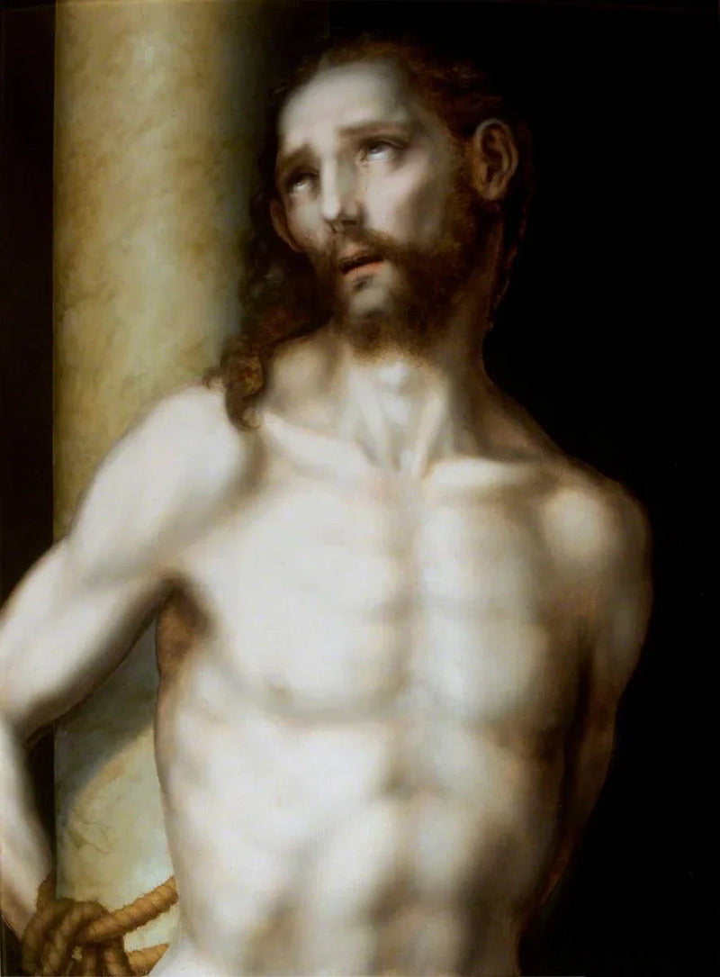 Kristus ved søylen - Luis de Morales