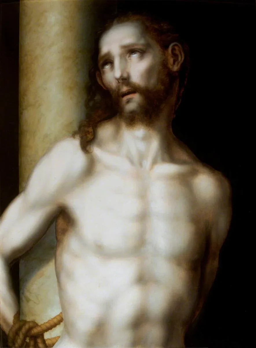 Kristus ved søylen - Luis de Morales