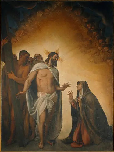 Kristus som åpenbarer seg for sin mor etter oppstandelsen - Titian