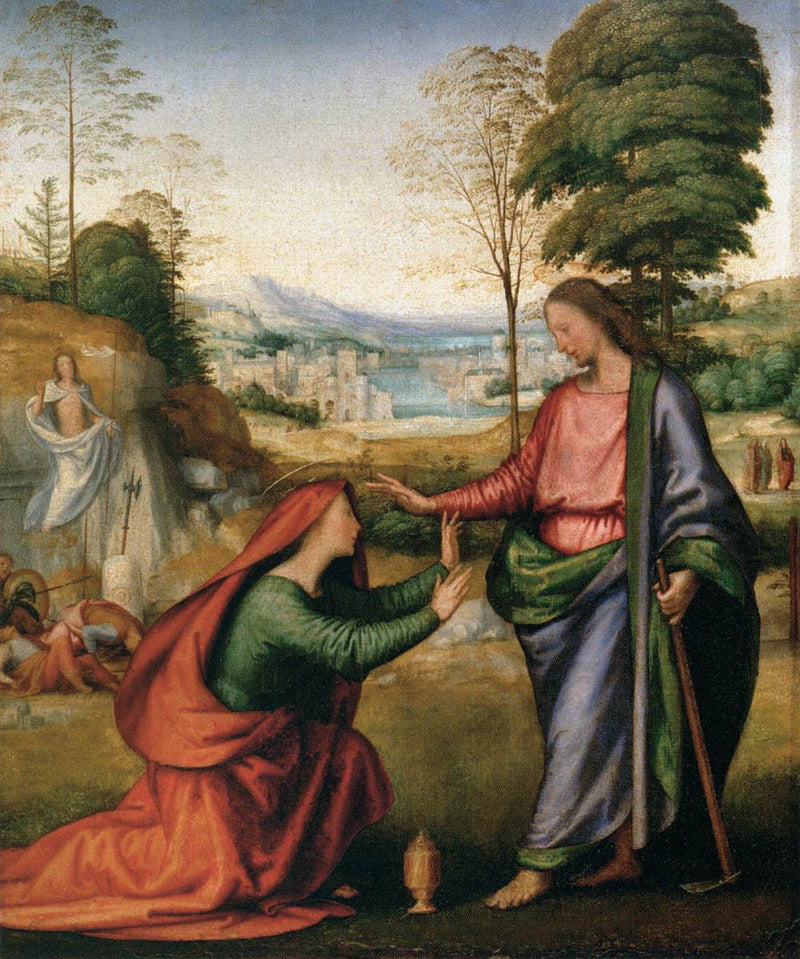 Kristus som åpenbarer seg for Santa Maria Magdalena - Fra Bartolomeo