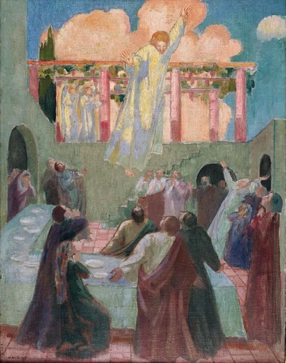 Kristus åpenbarer seg for apostlene - Maurice Denis