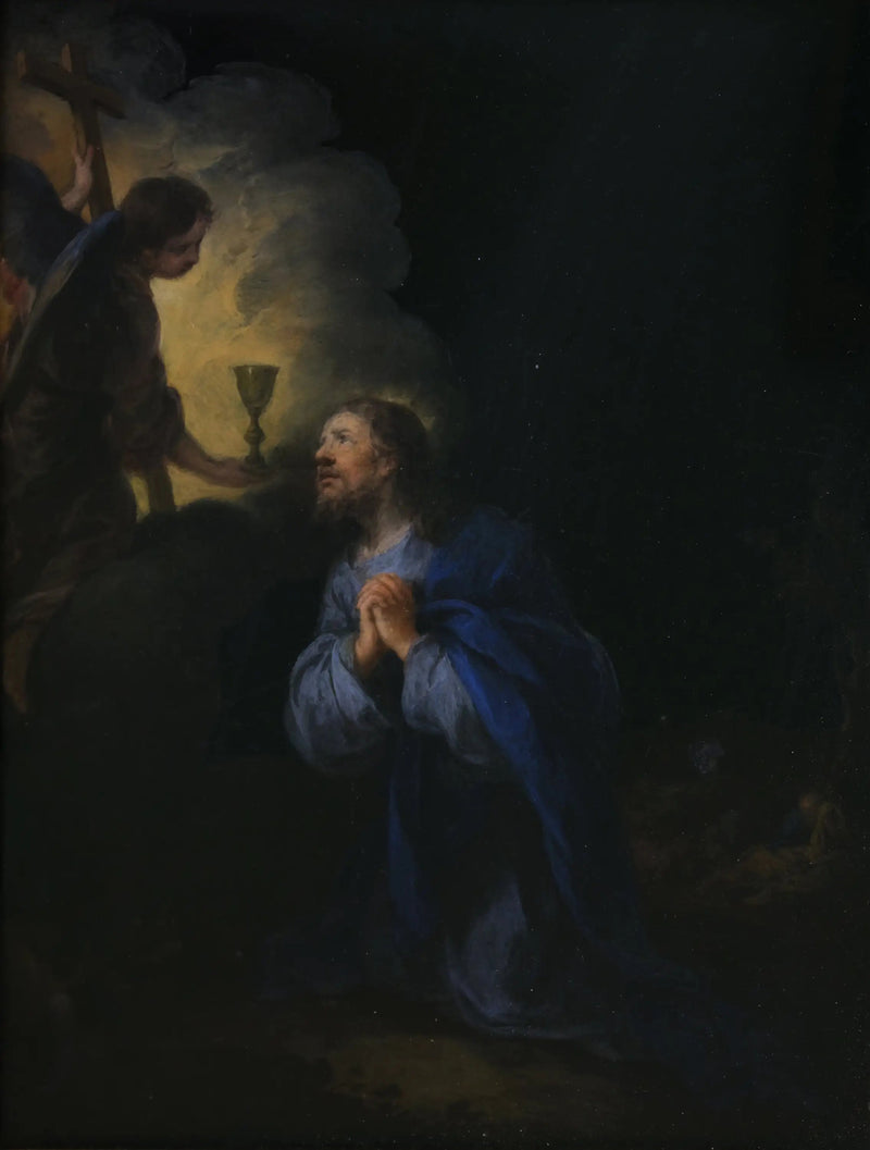 Kristus i Olivengarten - Bartolomé Esteban Murillo

Source:
Le Christ au jardin des Oliviers - Bartolomé Esteban Murillo