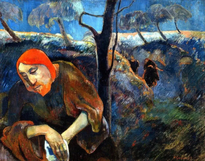 Kristus i Olivenlunden - Paul Gauguin