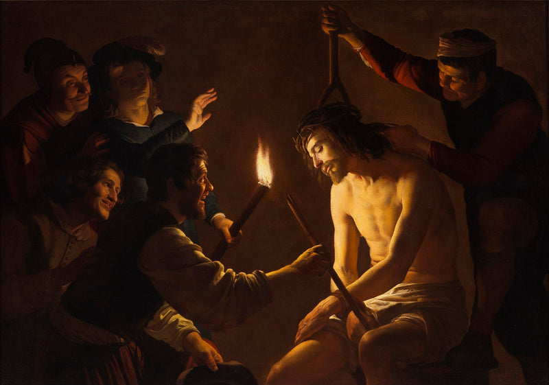 Kristus under lidelsene - Gerrit van Honthorst