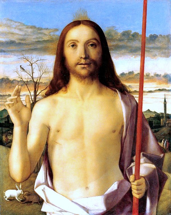 Velsignende Kristus - Giovanni Bellini