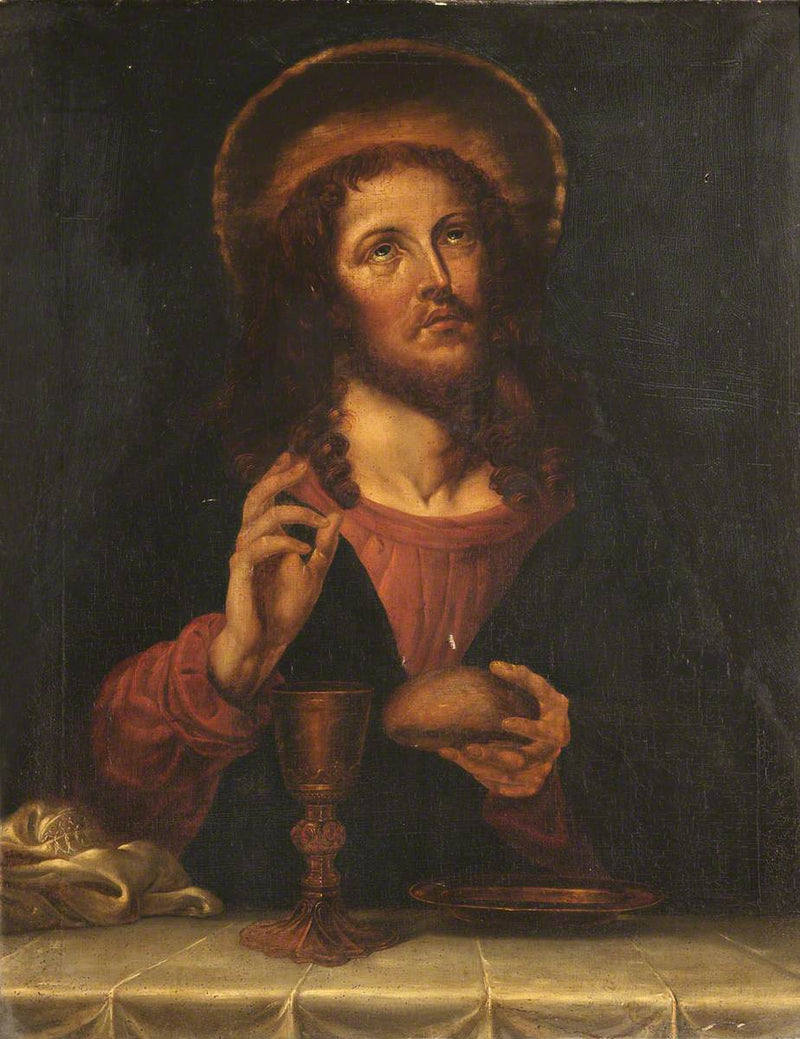 Kristus som velsigner sakramentene - Carlo Dolci