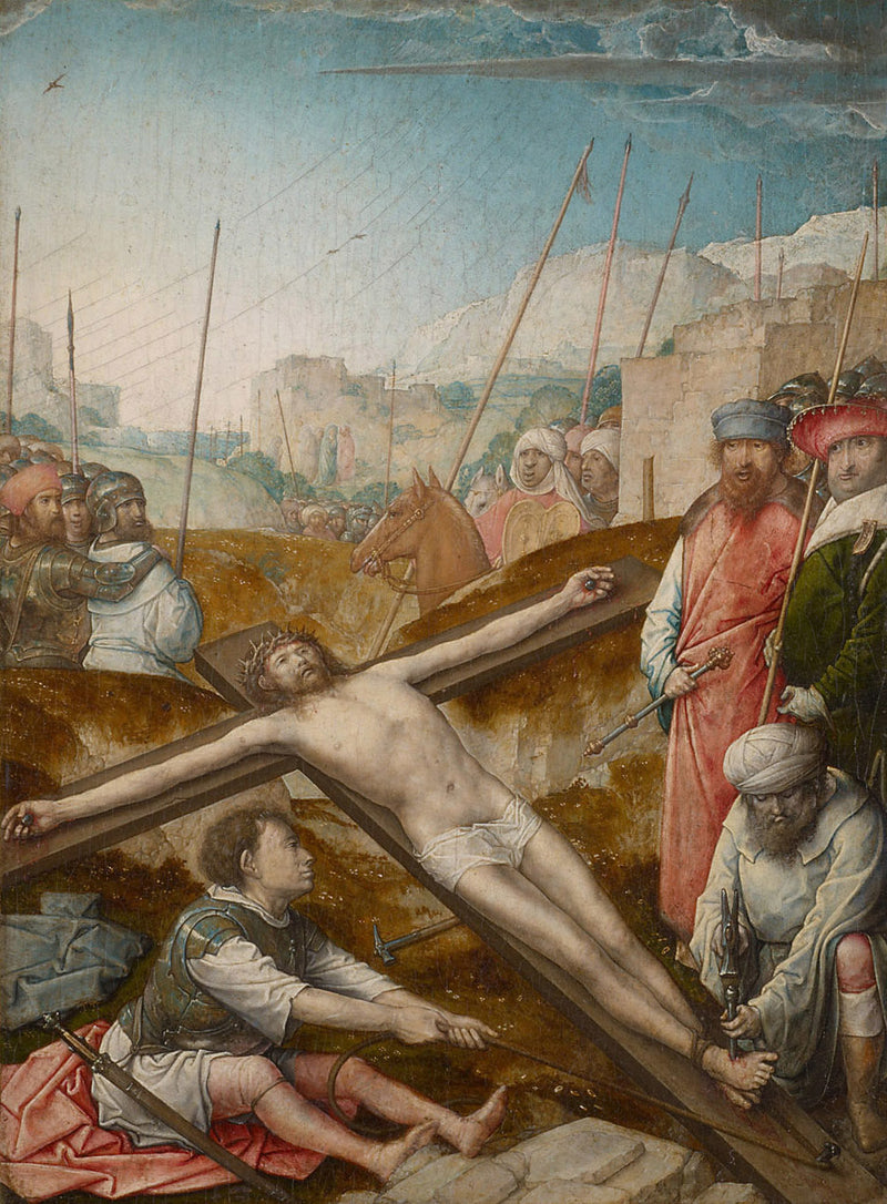 Kristus korsfestet - Juan de Flandes