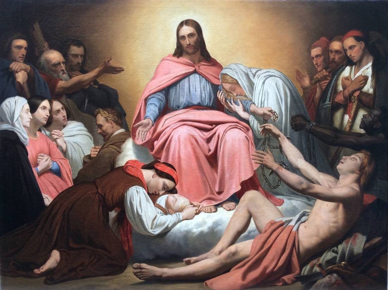 Kristus trøster - Ary Scheffer