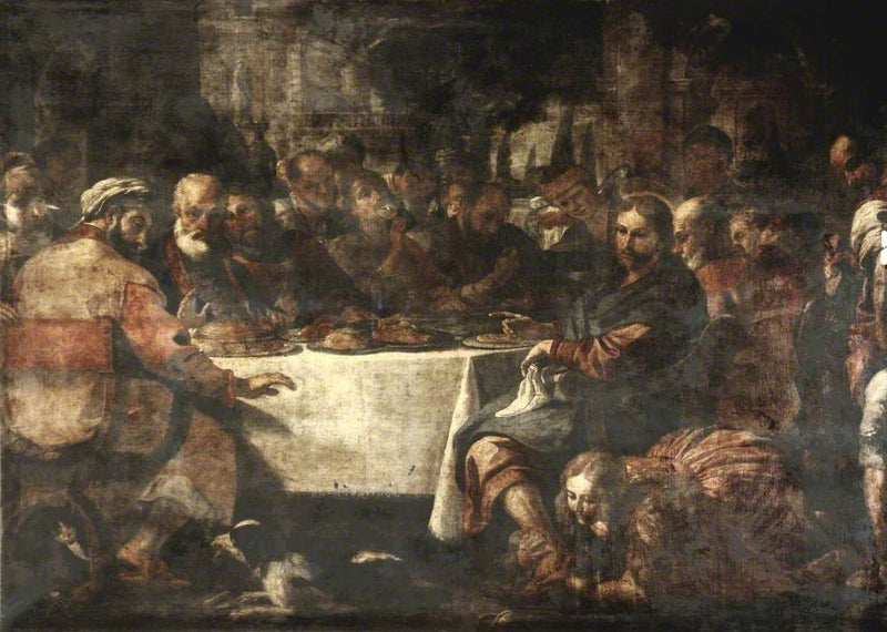Kristus i Simon's hus - Mattia Preti