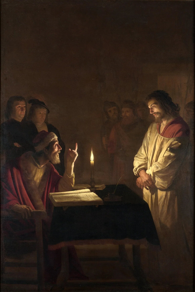 Kristus foran ypperstepresten - Gerrit van Honthorst