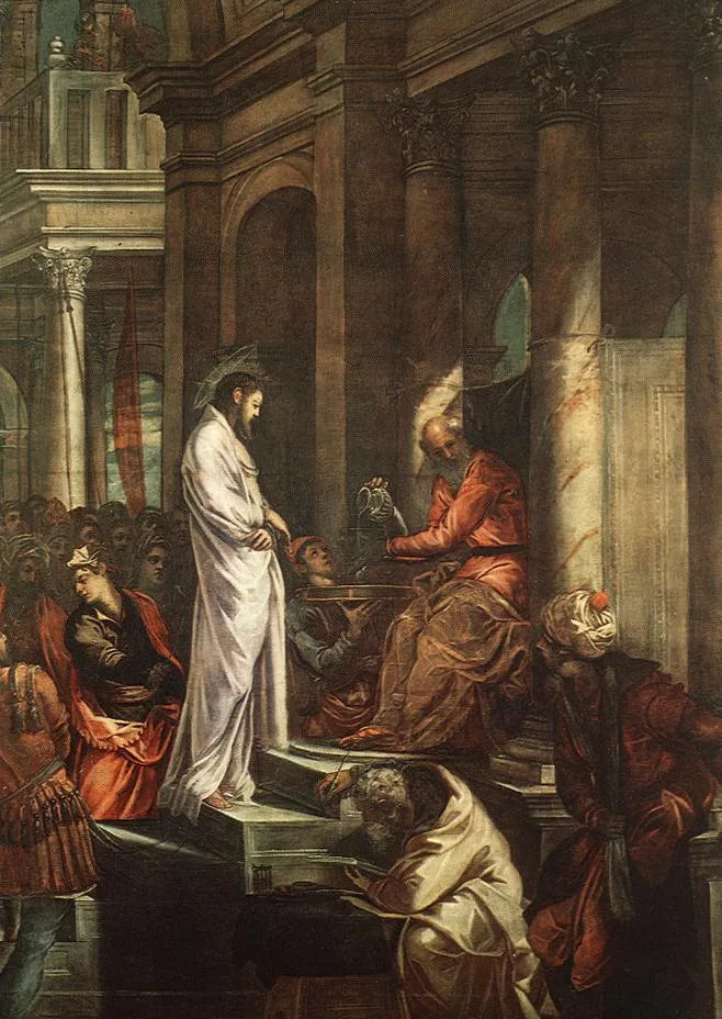 Kristus foran Pilatus - Jacopo Tintoretto