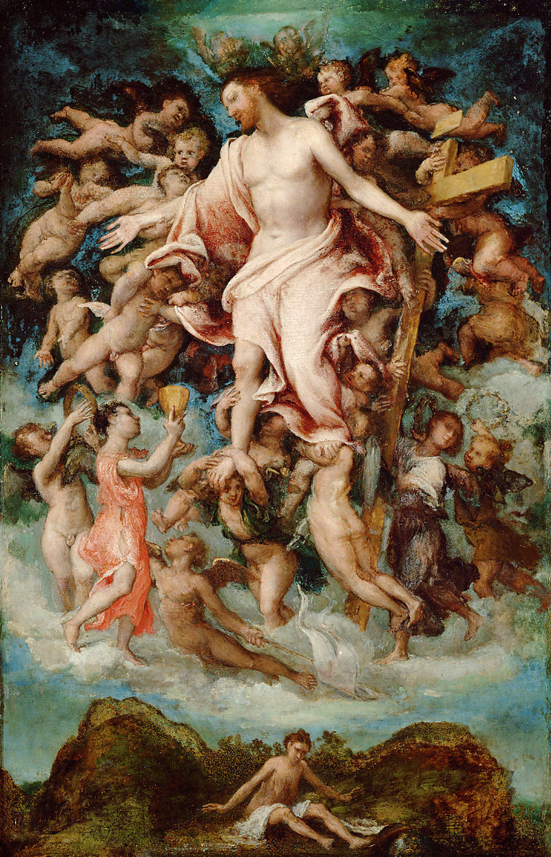 Kristus som gir sitt blod - Lorenzo Lotto