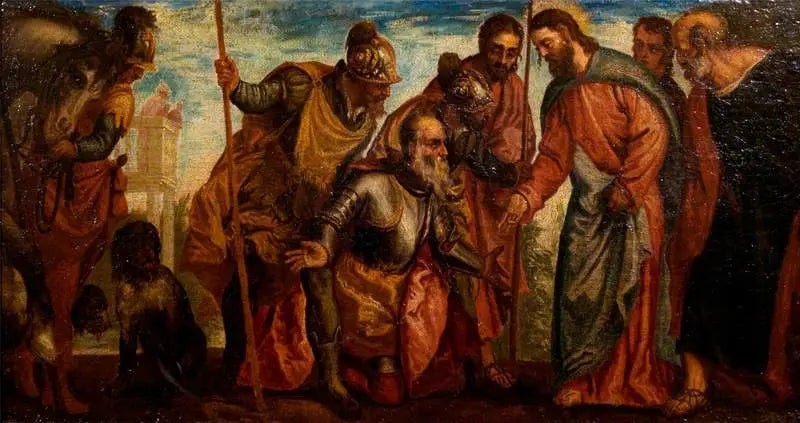 Kristus og centurionen (Matteus 8:5) - Paul Véronèse

Source:
Le Christ et le centurion (Matthieu 8:5) - Paul Véronèse