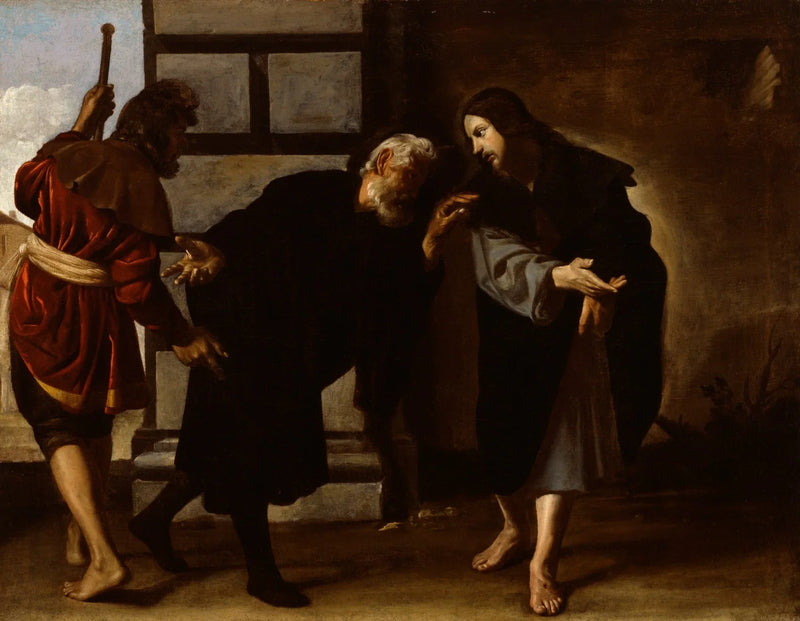 Kristus og to disipler på Emmaus-veien - Alonso Cano