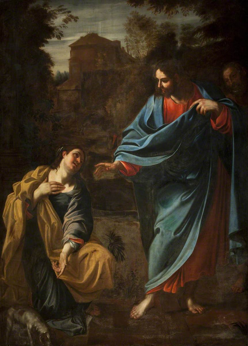Kristus og kanaanerkvinnen - Ludovico Carracci