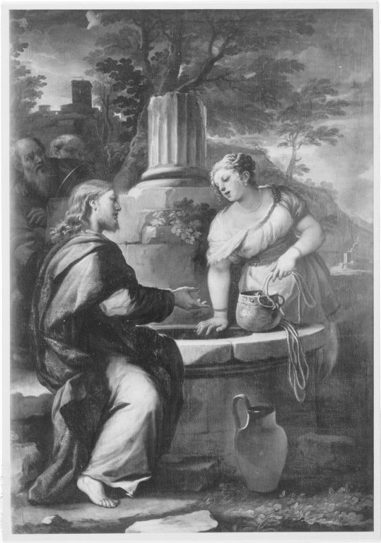 Le Christ et la Samaritaine au puits - Luca Giordano - Alpha Reproduction