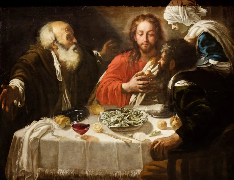 Kristus og disiplene i Emmaus - Caravaggio