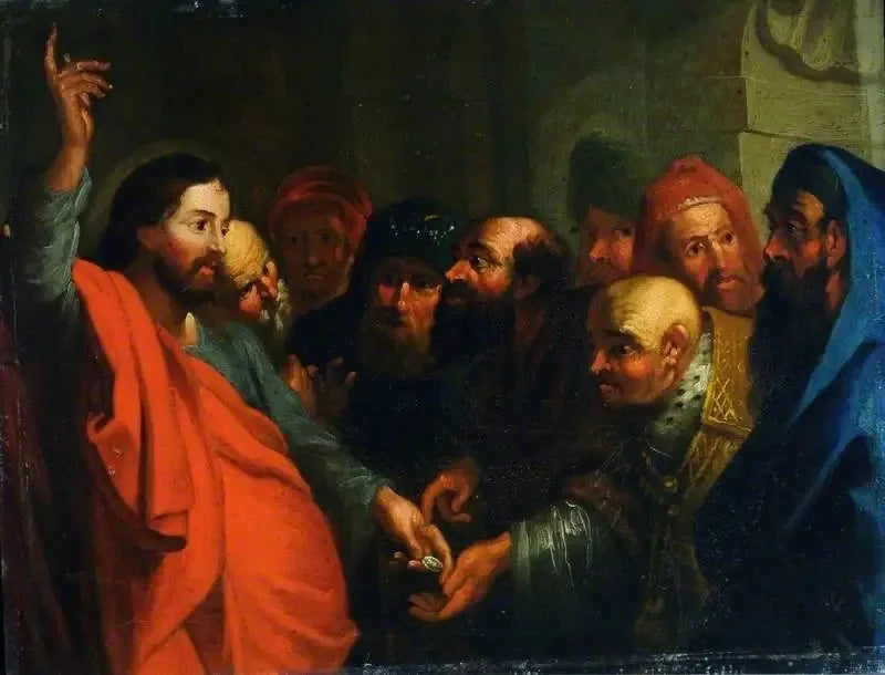 Kristus og den monetære tributten - Peter Paul Rubens