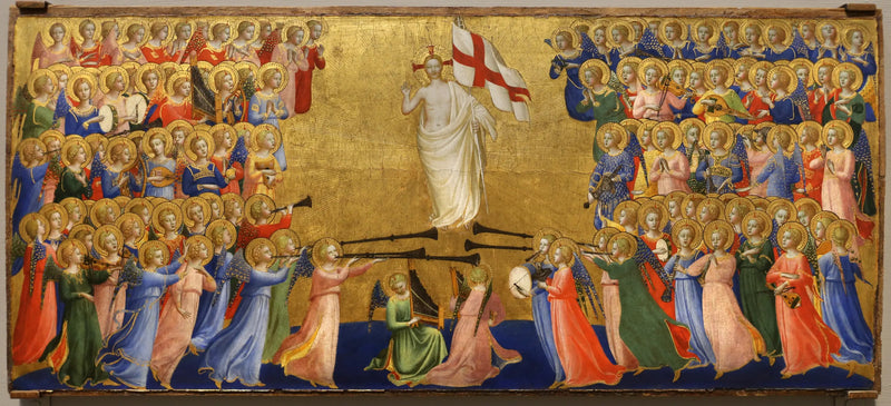 Kristus i herlighet i himmelens gård - Fra Angelico

Source:
Le Christ glorifié dans la cour du ciel - Fra Angelico