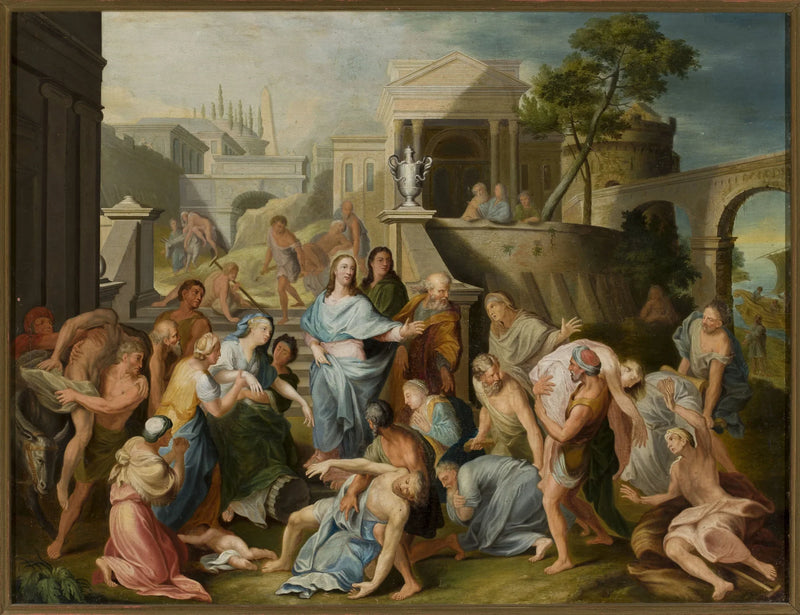 Kristus helbreder de syke - Jean-Baptiste Jouvenet