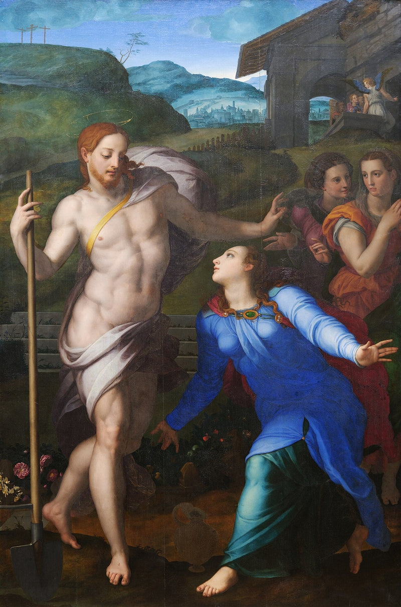 Kristus hagearbeideren vises for Santa Maria Magdalena - Bronzino