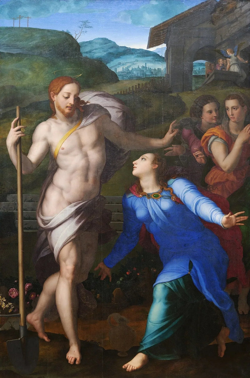 Kristus hagearbeideren vises for Santa Maria Magdalena - Bronzino