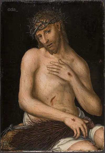 Kristus, smerte-mannen - Lucas Cranach den eldre