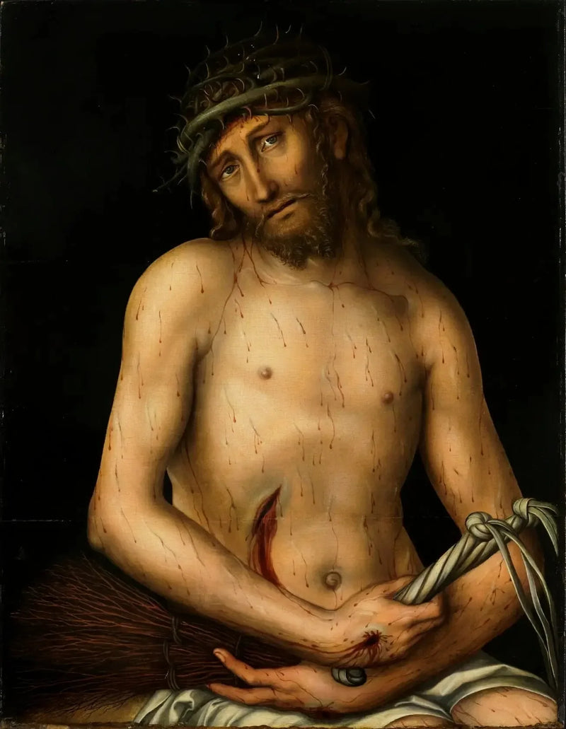 Kristus, lidelsens mann - Lucas Cranach den eldre