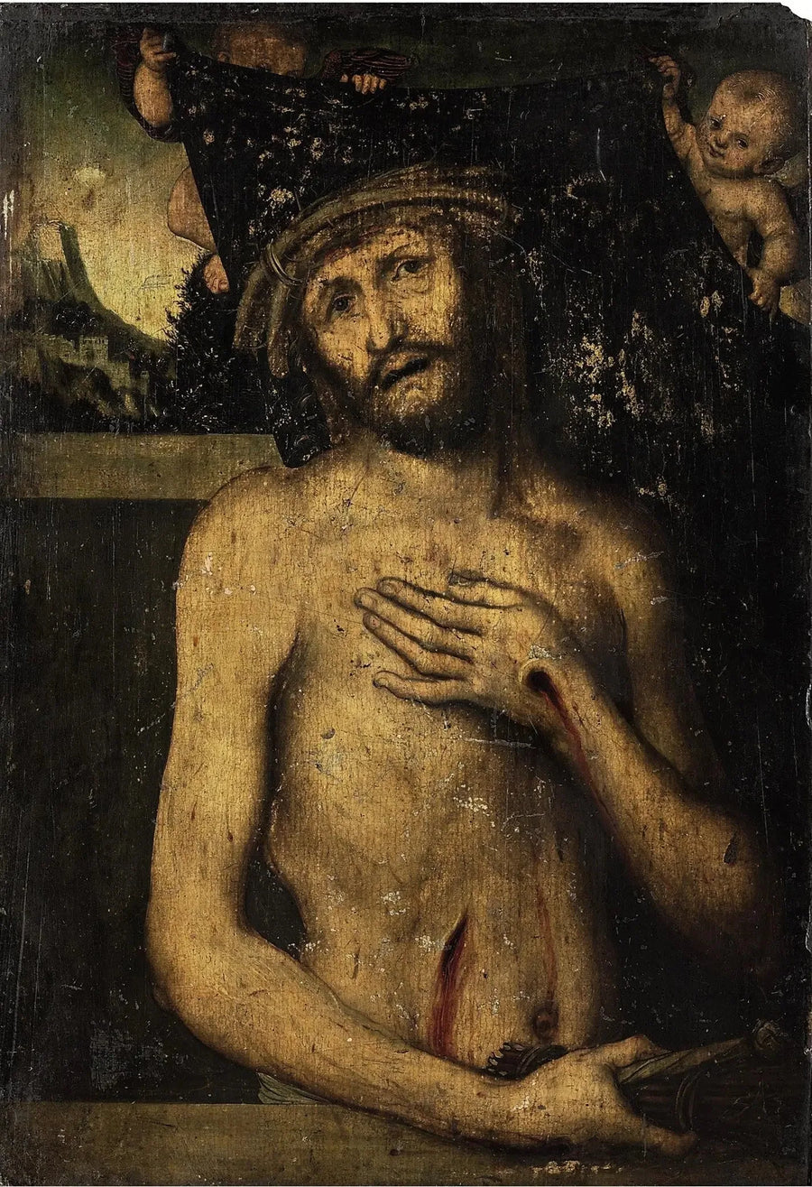 Kristus, smerte-mannen - Lucas Cranach den eldre