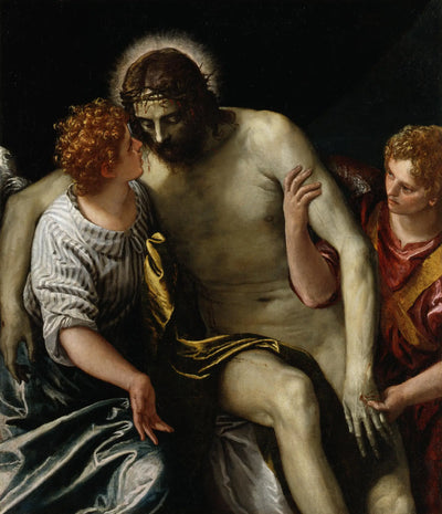 Le Christ mort soutenu par deux anges - Paul Véronèse - Alpha Reproduction