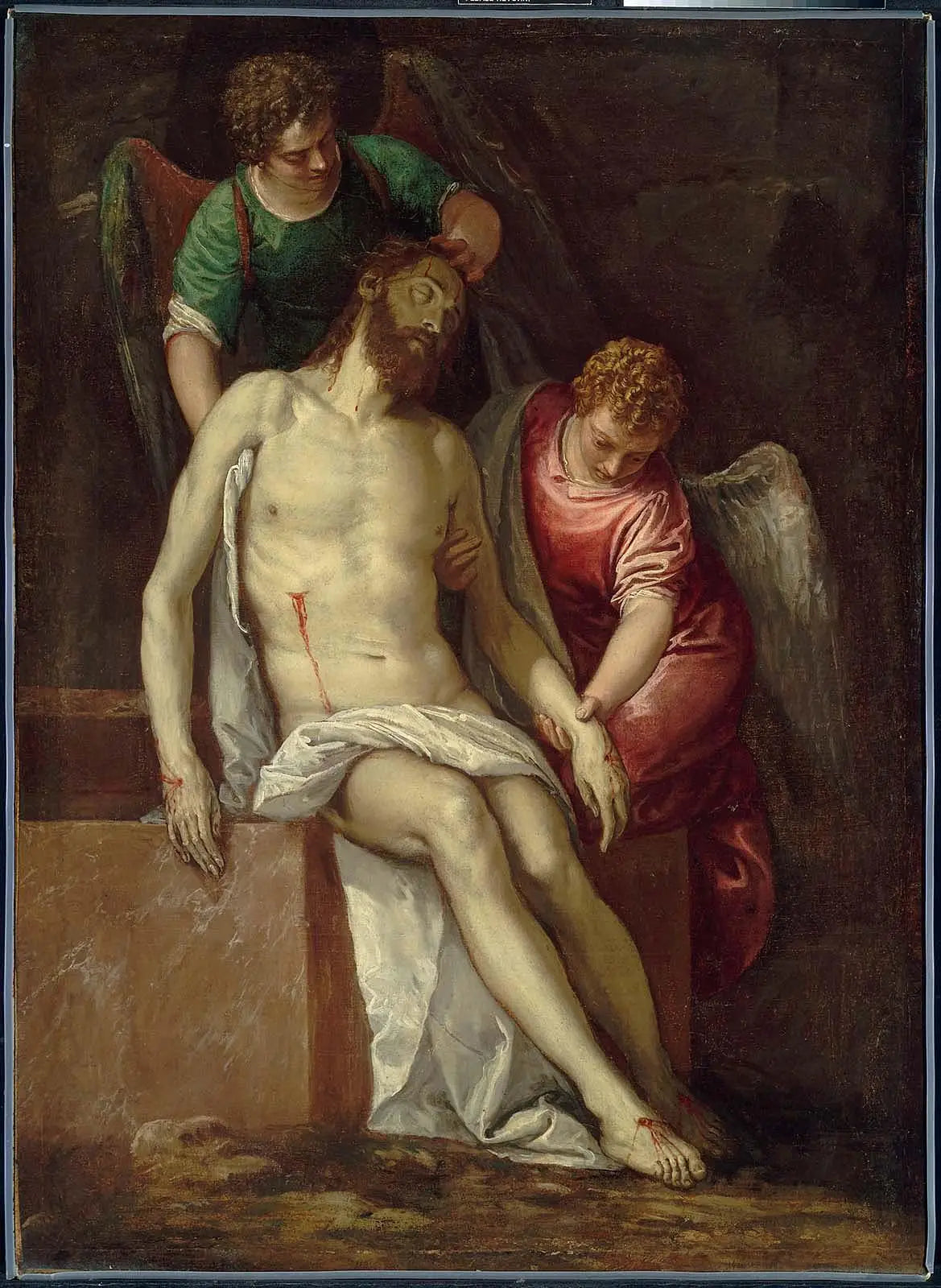 Le Christ mort soutenu par les anges - Paul Véronèse - Alpha Reproduction