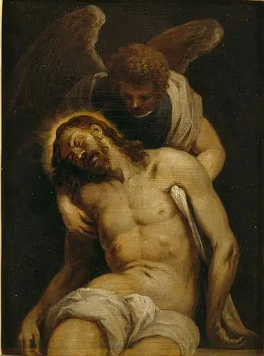 Den døde Kristus støttet av en engel - David Teniers den Yngre

Source:
Le Christ mort soutenu par un ange - David Teniers le Jeune
