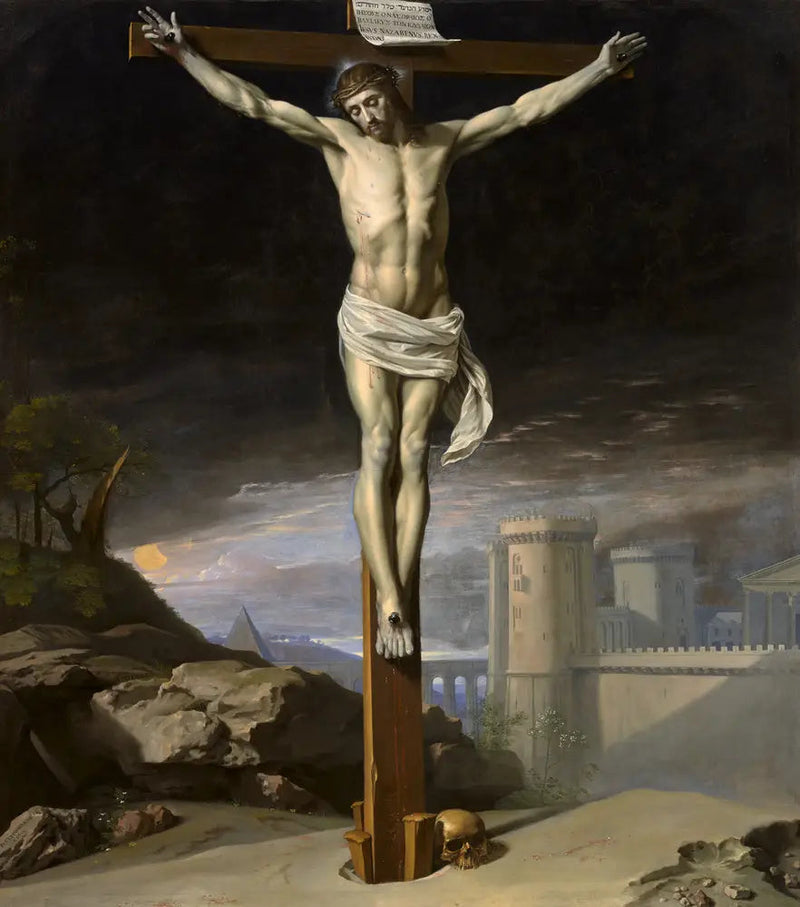 Den døde Kristus på korset - Philippe de Champaigne