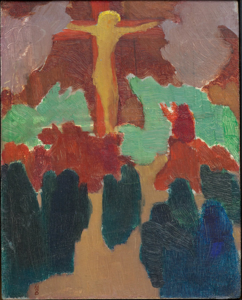Den oransje Kristus - Maurice Denis