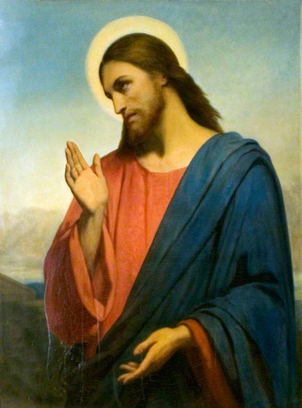 Kristus gråter over Jerusalem - Ary Scheffer