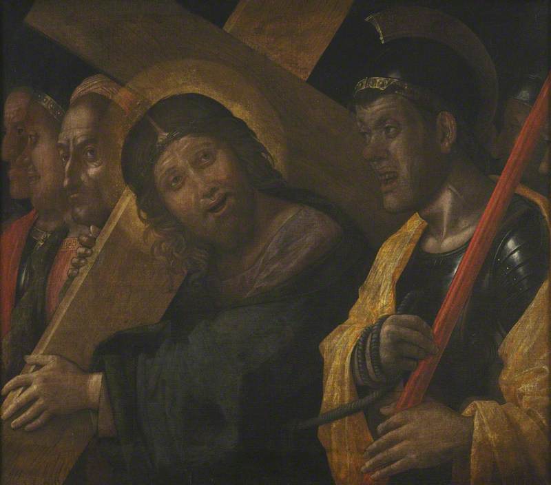 Le Christ portant la croix - Andrea Mantegna image 1 reproduction artisanale de tableau