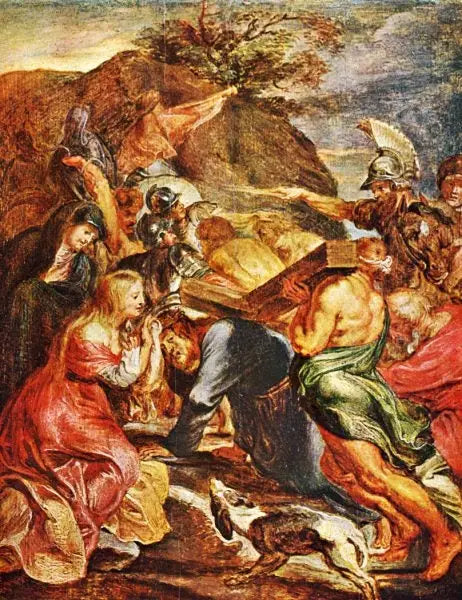 Kristus som bærer korset - Peter Paul Rubens