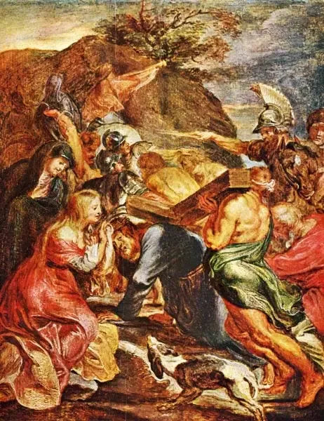 Kristus som bærer korset - Peter Paul Rubens