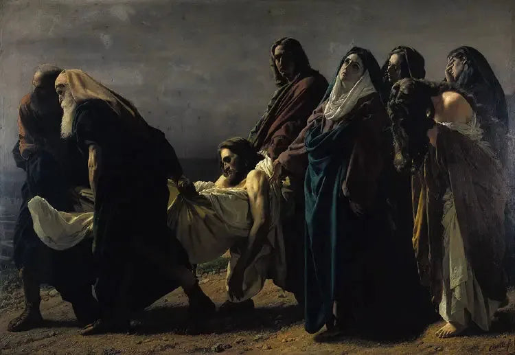 Kristus båret til graven - Antonio Ciseri

Source:
Le Christ porté au tombeau - Antonio Ciseri