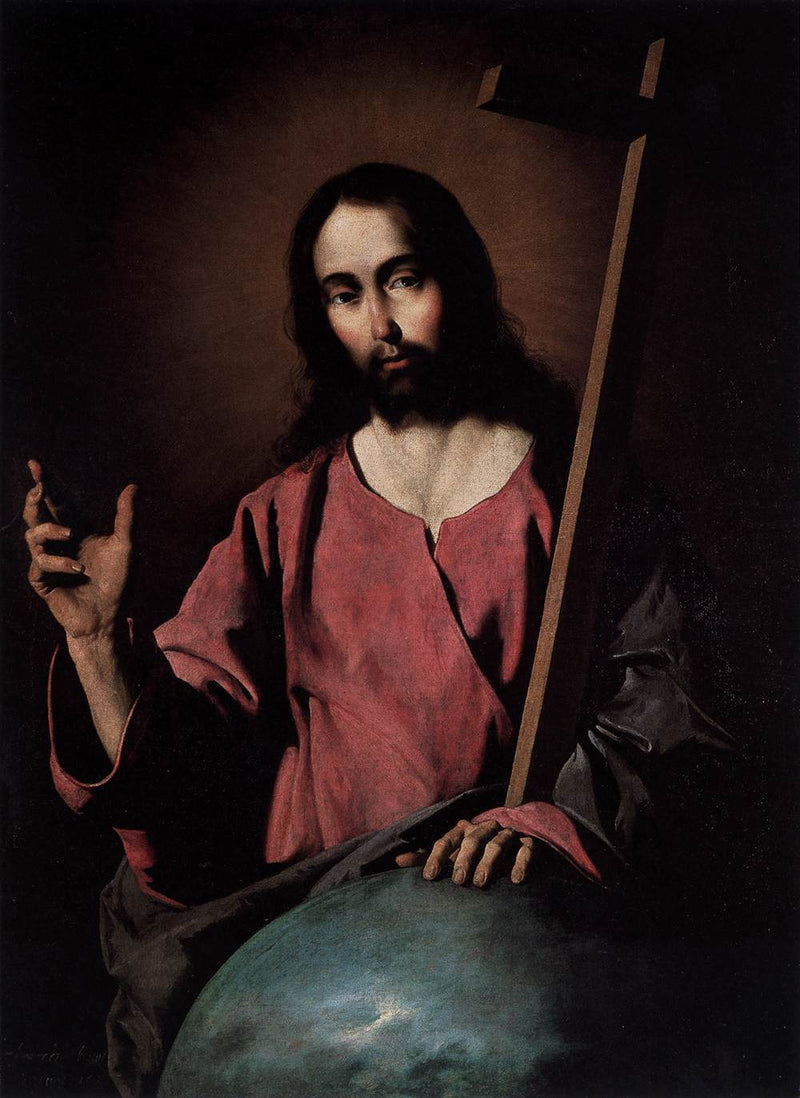 Kristus Velsigner - Francisco de Zurbarán