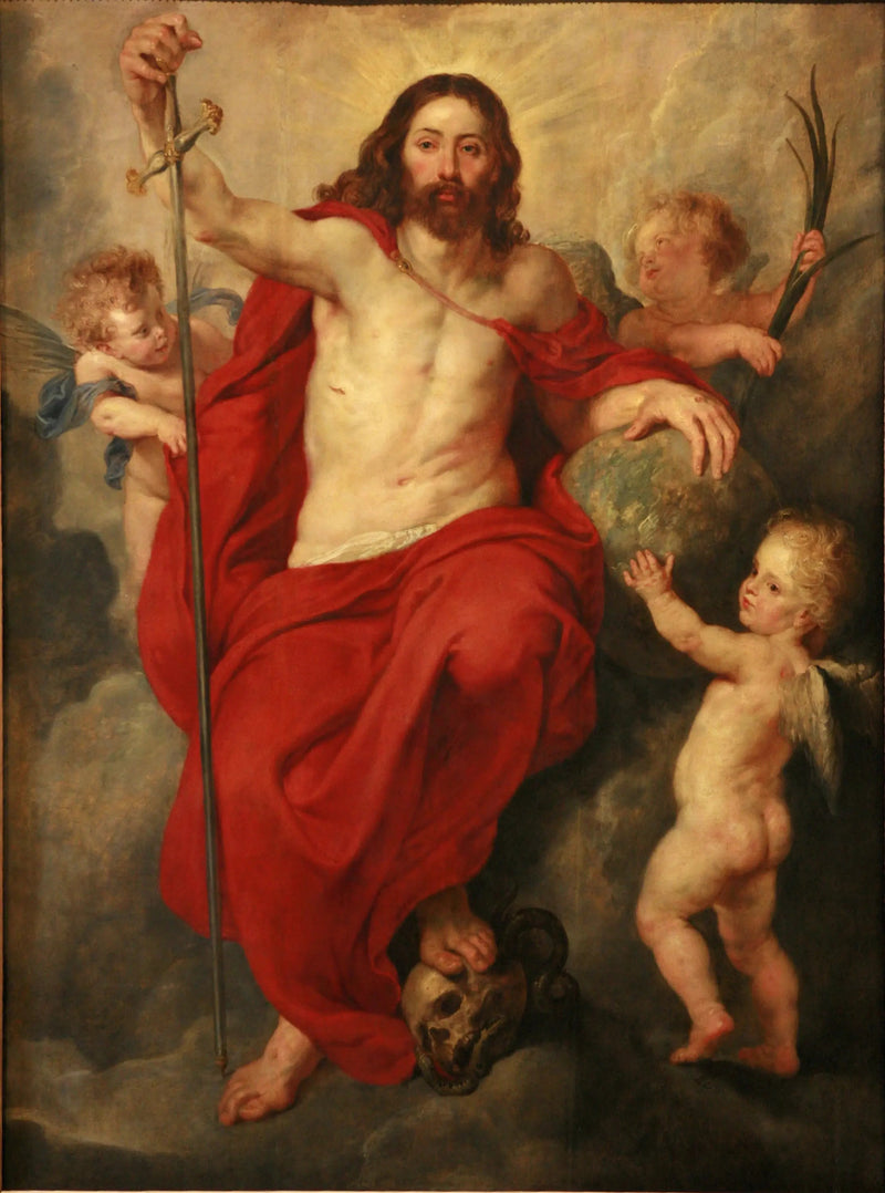 Kristus triumferende over Døden og Synd - Peter Paul Rubens