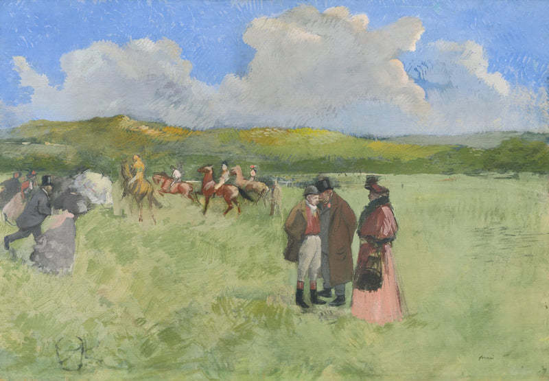 Konkurranseløpet - Jean-Louis Forain
