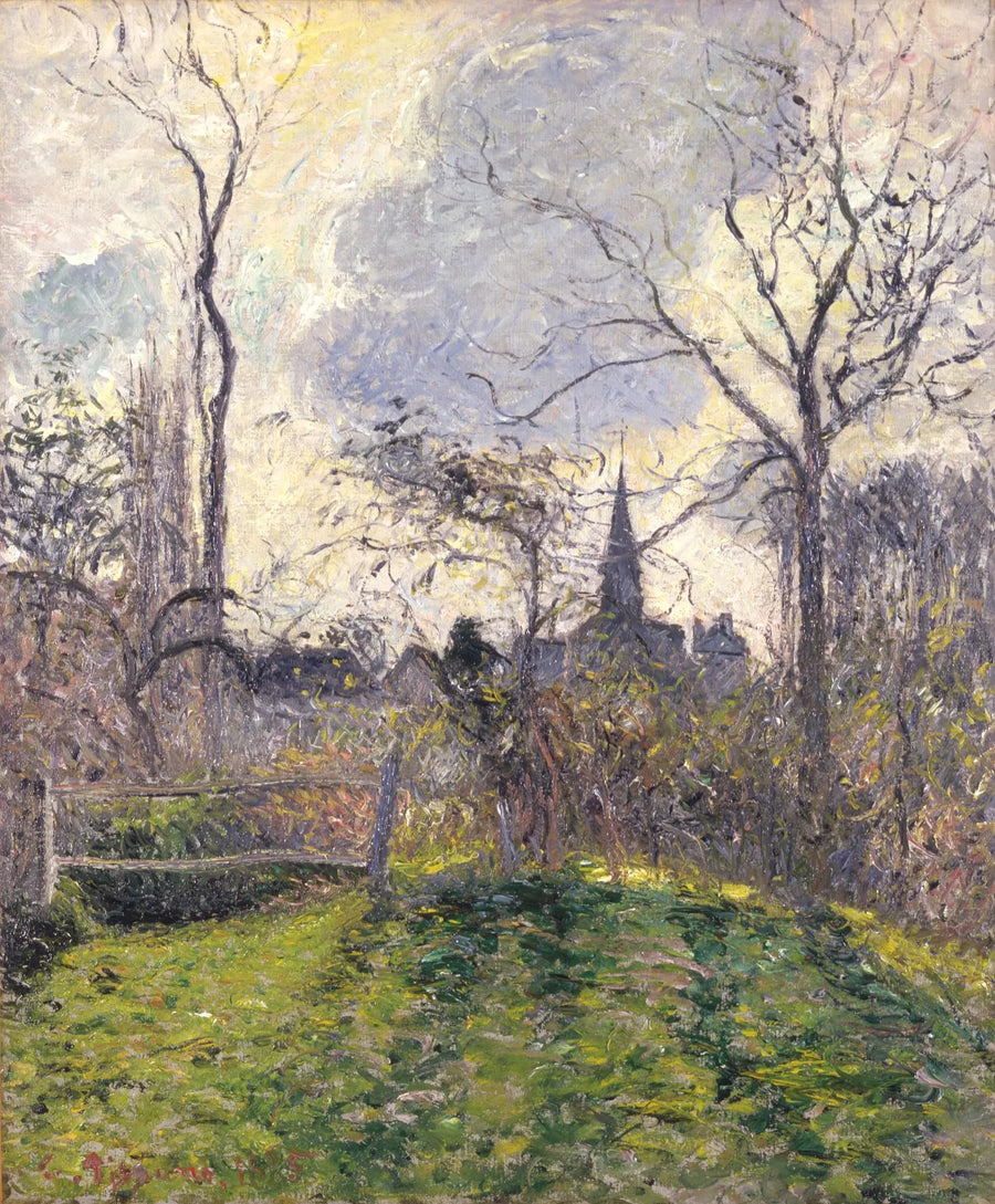Klokken i Bazincourt - Camille Pissarro