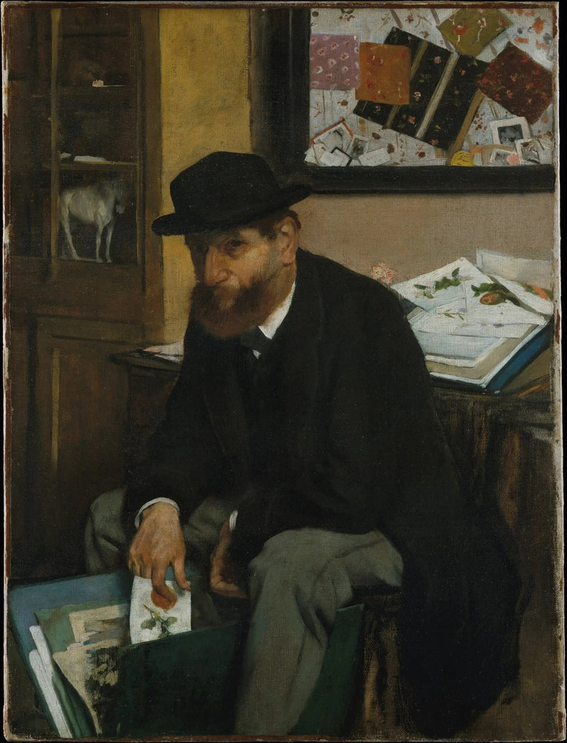 Samleren av trykk - Edgar Degas