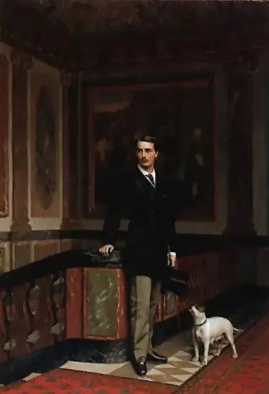 Greven av La Rouchefoucauld og hertugen av Doudeauville - Jean-Léon Gérôme