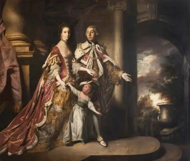 Greven og grevinnen av Mexborough med sønnen deres, Lord Pollington (1719–1778) - Joshua Reynolds