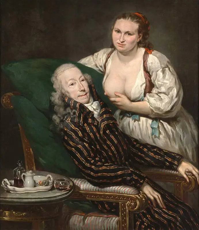 Greve Franz de Paula Graf von Hartig og hans ektefelle Eleanore som Caritas Romana - Barbara Krafft

Source:
Le comte Franz de Paula Graf von Hartig et son épouse Eleanore en tant que Caritas Romana - Barbara Krafft